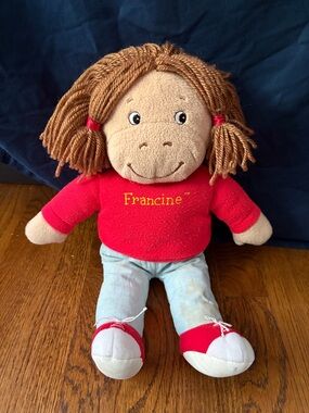 Vintage PBS ARTHUR 1996 FRANCINE PLUSH 15" DOLL